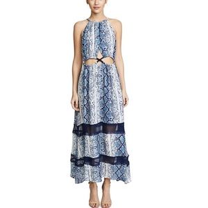 Ramy Brook Norina Silk Maxi Dress